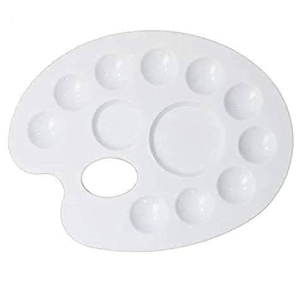 Colour mixing plates